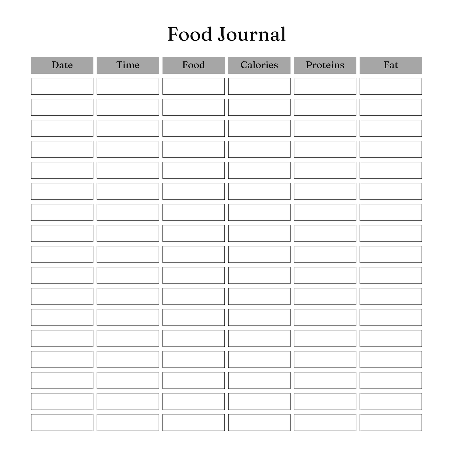 Health & Wellness Planner