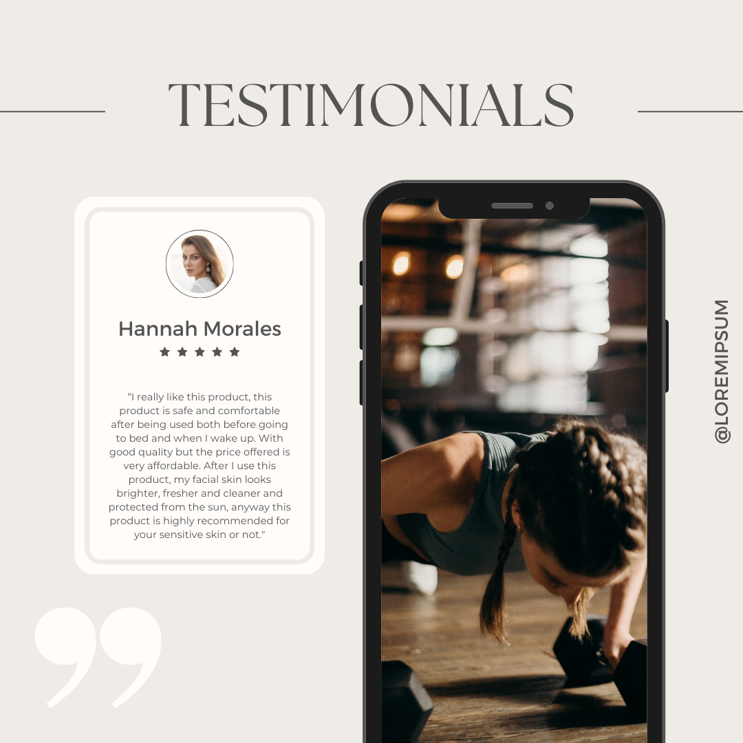 52 Testimonial Instagram & Facebook Posts