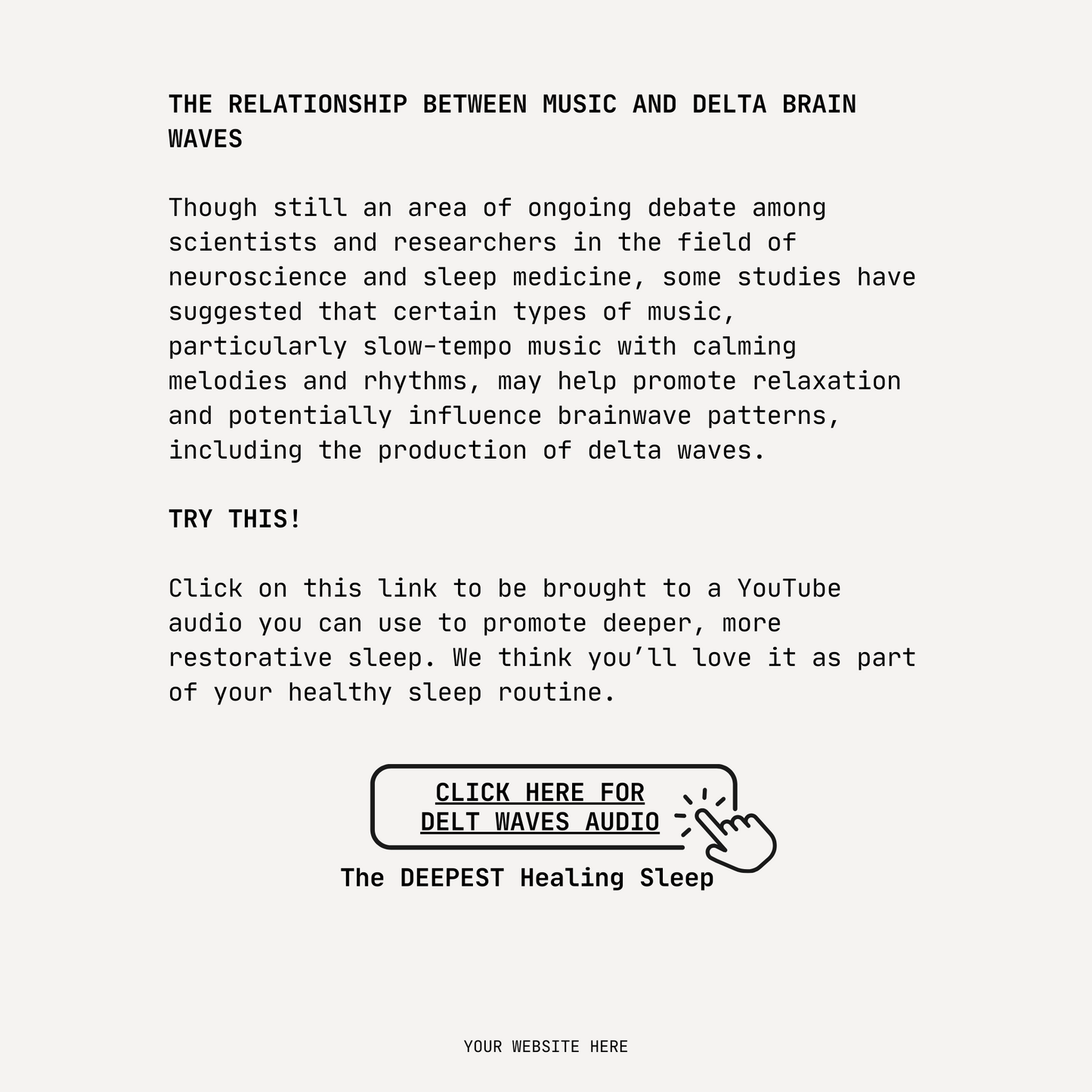 Delta Waves: Brain & Sleep Health