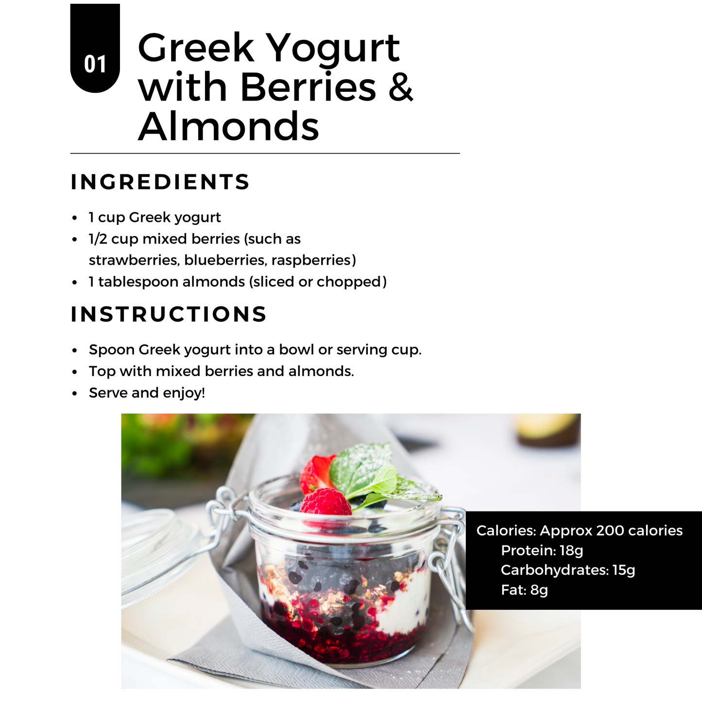 20 High-Protein Snacks E-Book