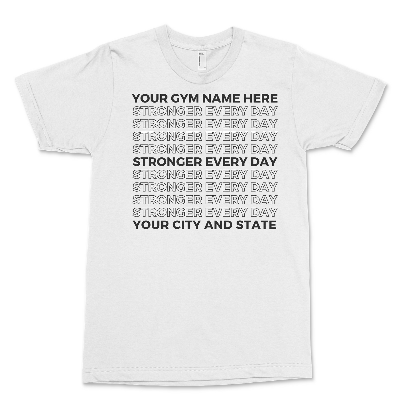 Stronger Every Day Design