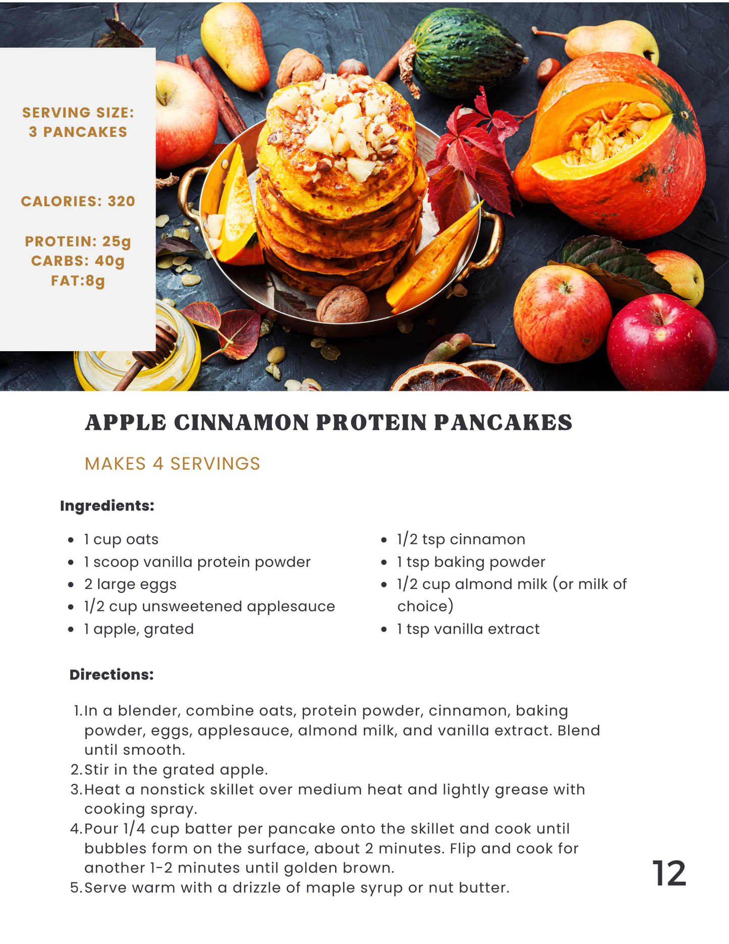 Fall Cookbook: 30 Hearty & Healthy Recipes