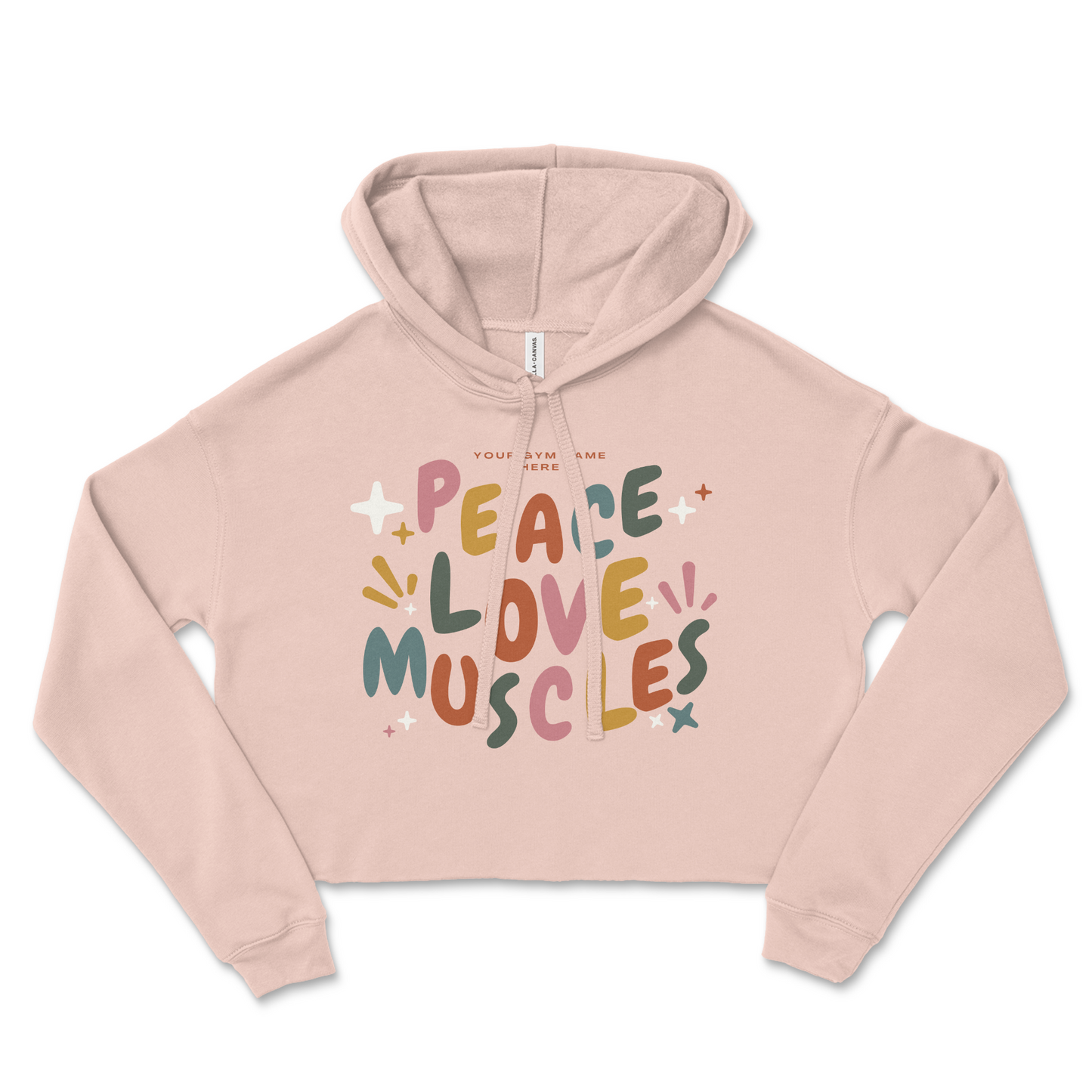 Peace, Love, Muscles Design