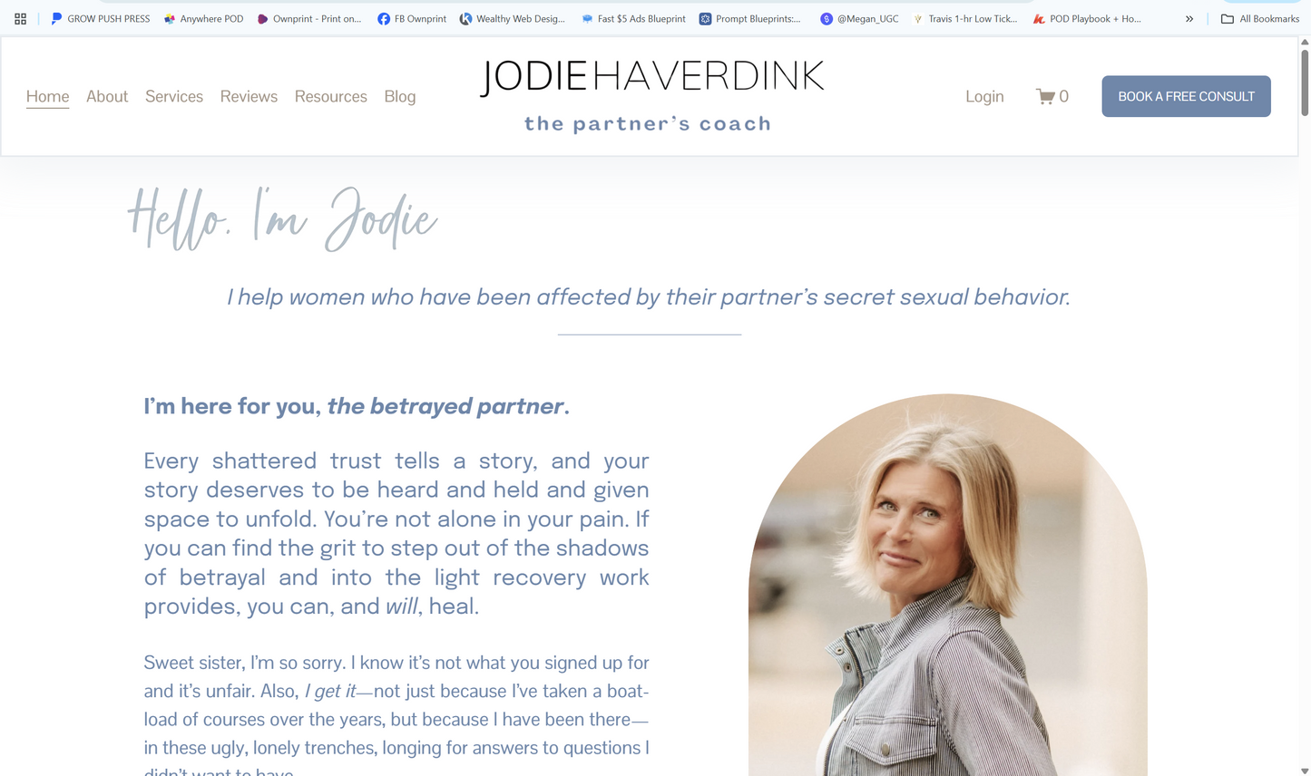 Website Services | The Partner's Coach
